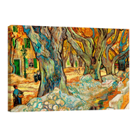 Grandes Arboles De Sombra Por Vincent Van Gogh