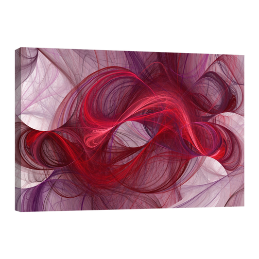 Olas Rojas Minimalistas