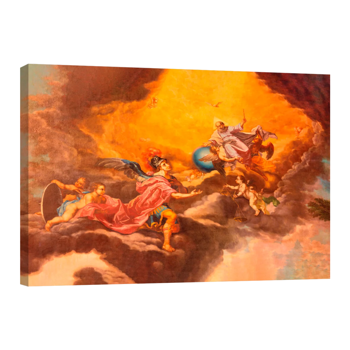 Dios Y San Miguel Arcangel Por Juan Muntaner
