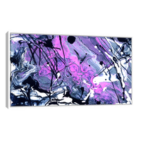 Salpicaduras en Morado