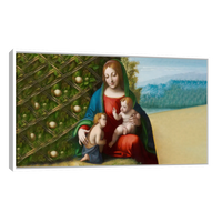 Virgen Y Niño Con EL Joven Juan Bautista
