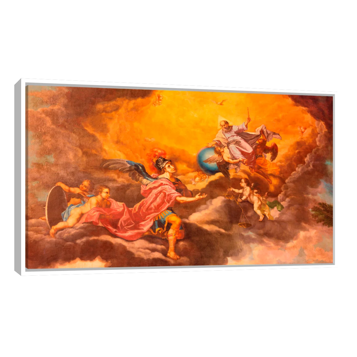 Dios Y San Miguel Arcangel Por Juan Muntaner