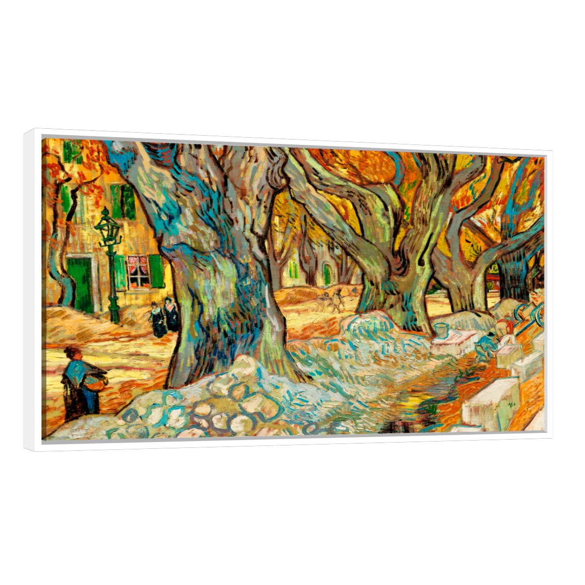 Grandes Arboles De Sombra Por Vincent Van Gogh