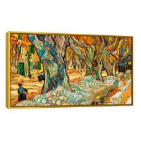Grandes Arboles De Sombra Por Vincent Van Gogh