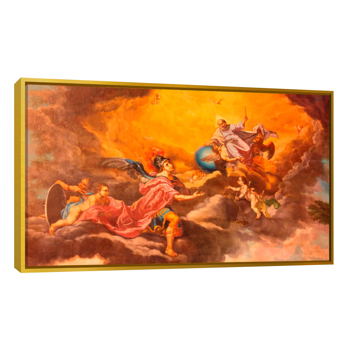 Dios Y San Miguel Arcangel Por Juan Muntaner