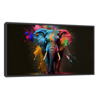 Elefante Feliz Colorido