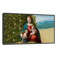 Virgen Y Niño Con EL Joven Juan Bautista