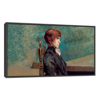 Retrato de Jeanne Wenz Por Toulouse