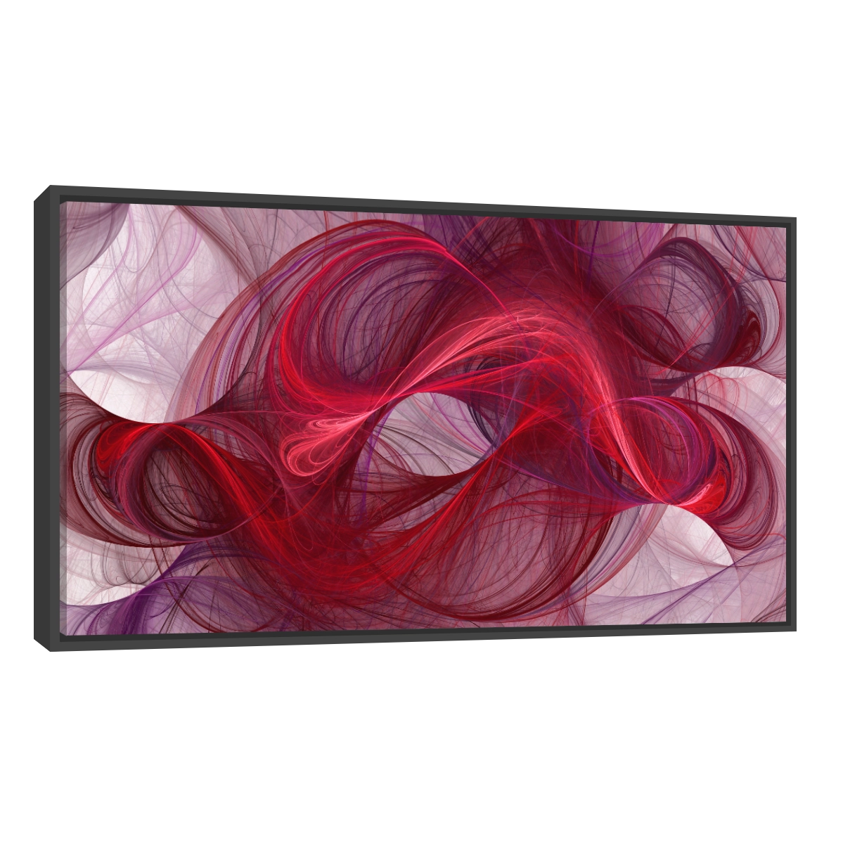 Olas Rojas Minimalistas