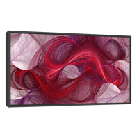 Olas Rojas Minimalistas