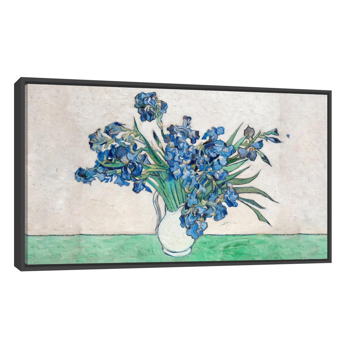Lirios Azules En Un Jarron Vincent Van Gogh