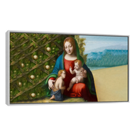 Virgen Y Niño Con EL Joven Juan Bautista