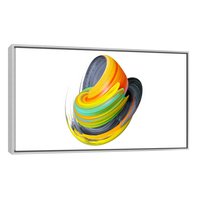 Multicolor Brush Stroke
