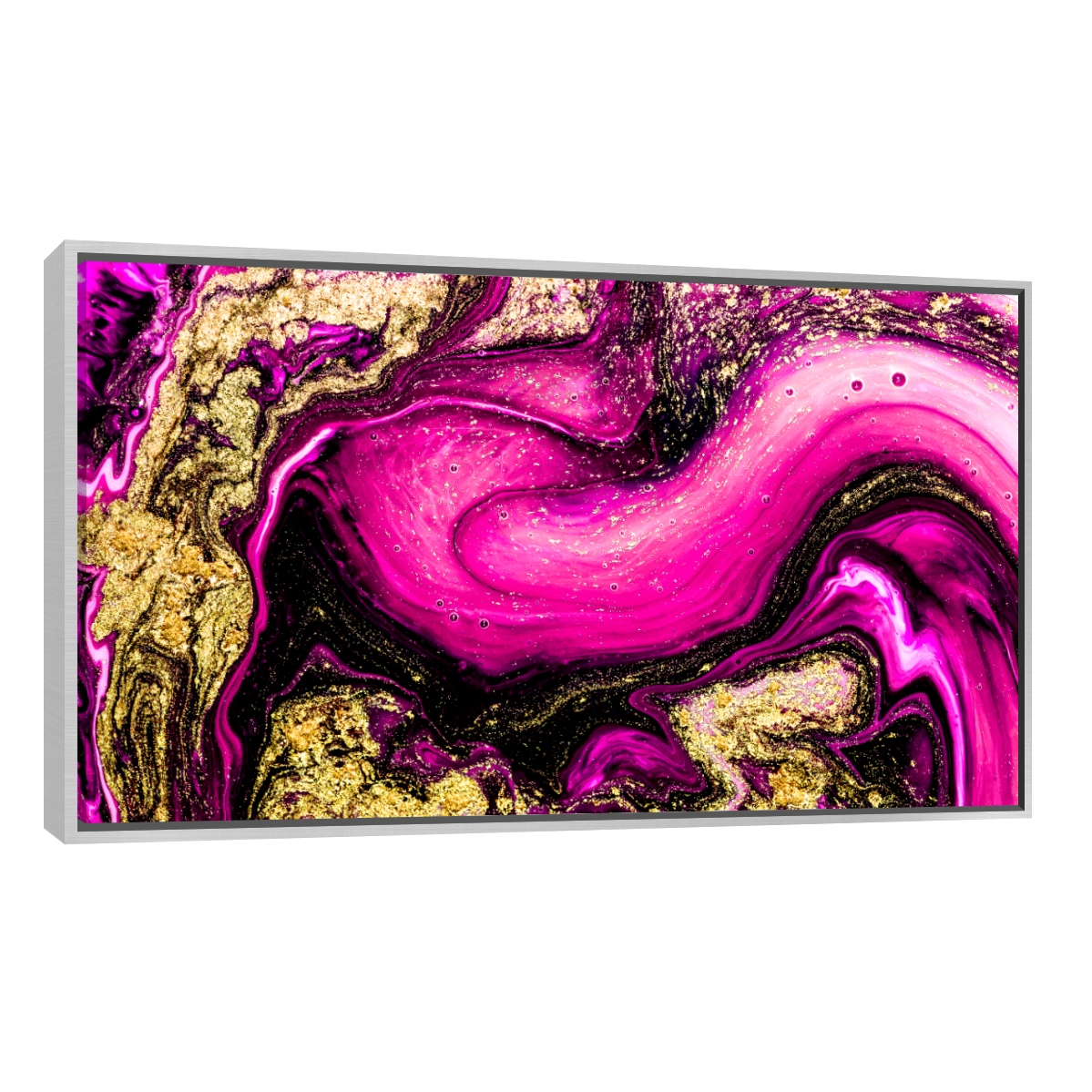Olas Rosadas Con Brillo