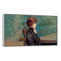 Retrato de Jeanne Wenz Por Toulouse