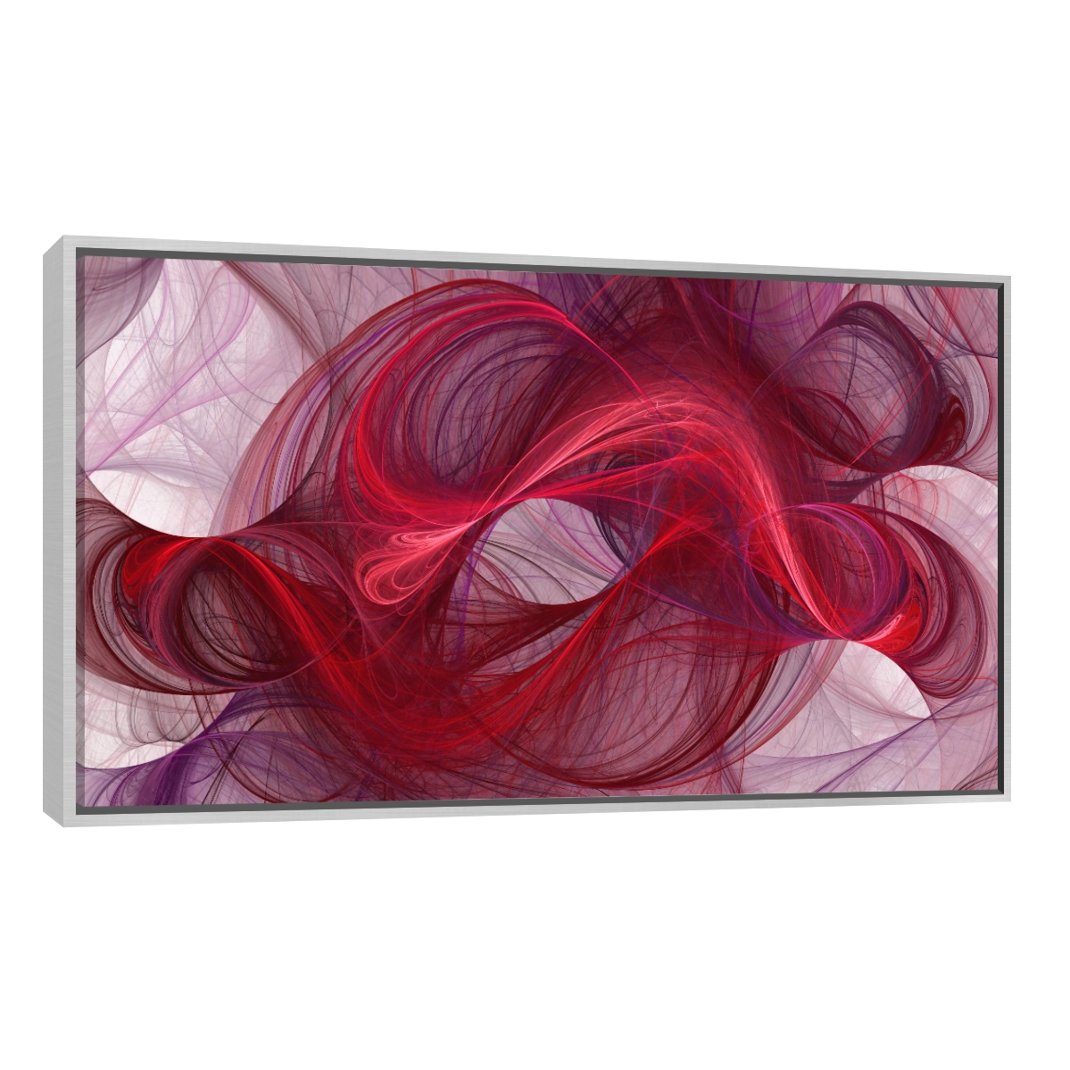 Olas Rojas Minimalistas
