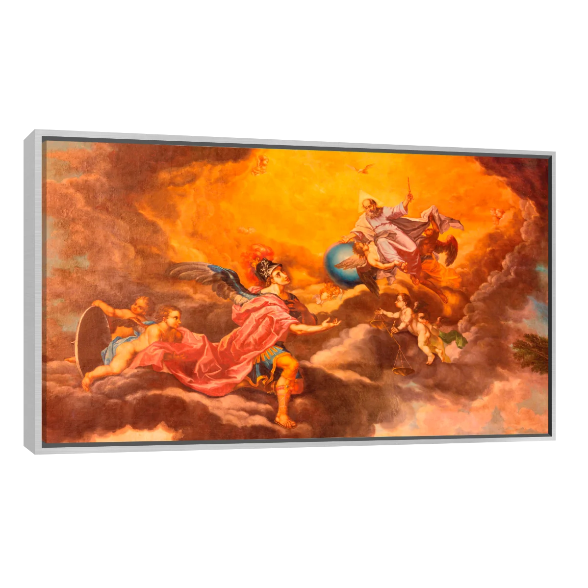 Dios Y San Miguel Arcangel Por Juan Muntaner
