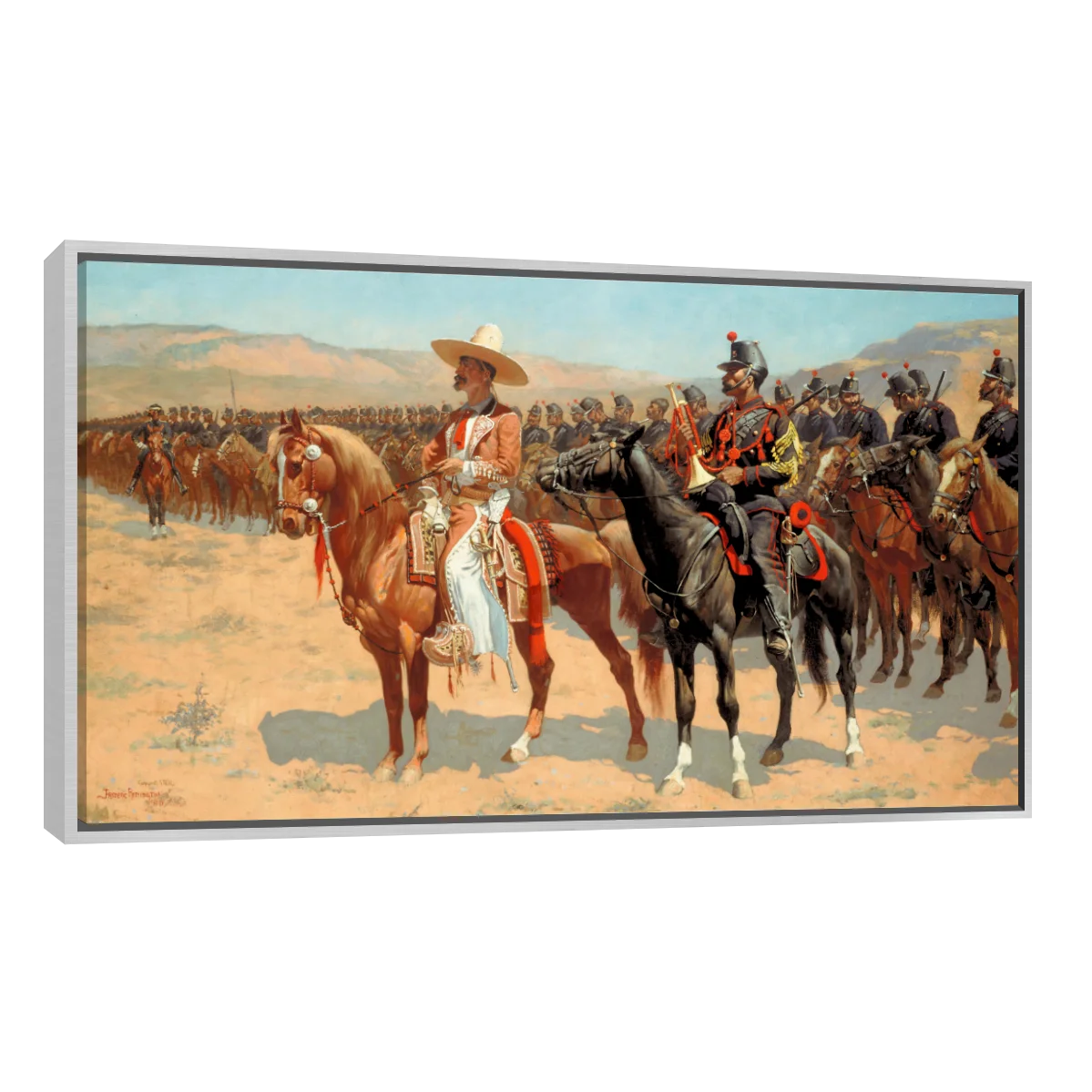 El Mayor Mexicano Por Frederic Remington
