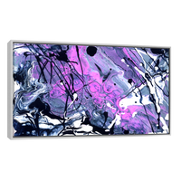 Salpicaduras en Morado