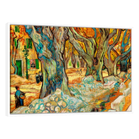 Grandes Arboles De Sombra Por Vincent Van Gogh
