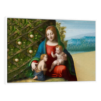 Virgen Y Niño Con EL Joven Juan Bautista