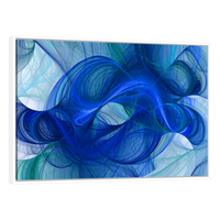 Olas Cobalto Minimalistas
