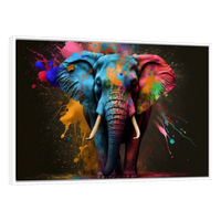 Elefante Feliz Colorido