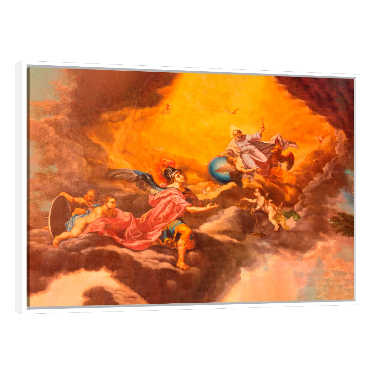 Dios Y San Miguel Arcangel Por Juan Muntaner