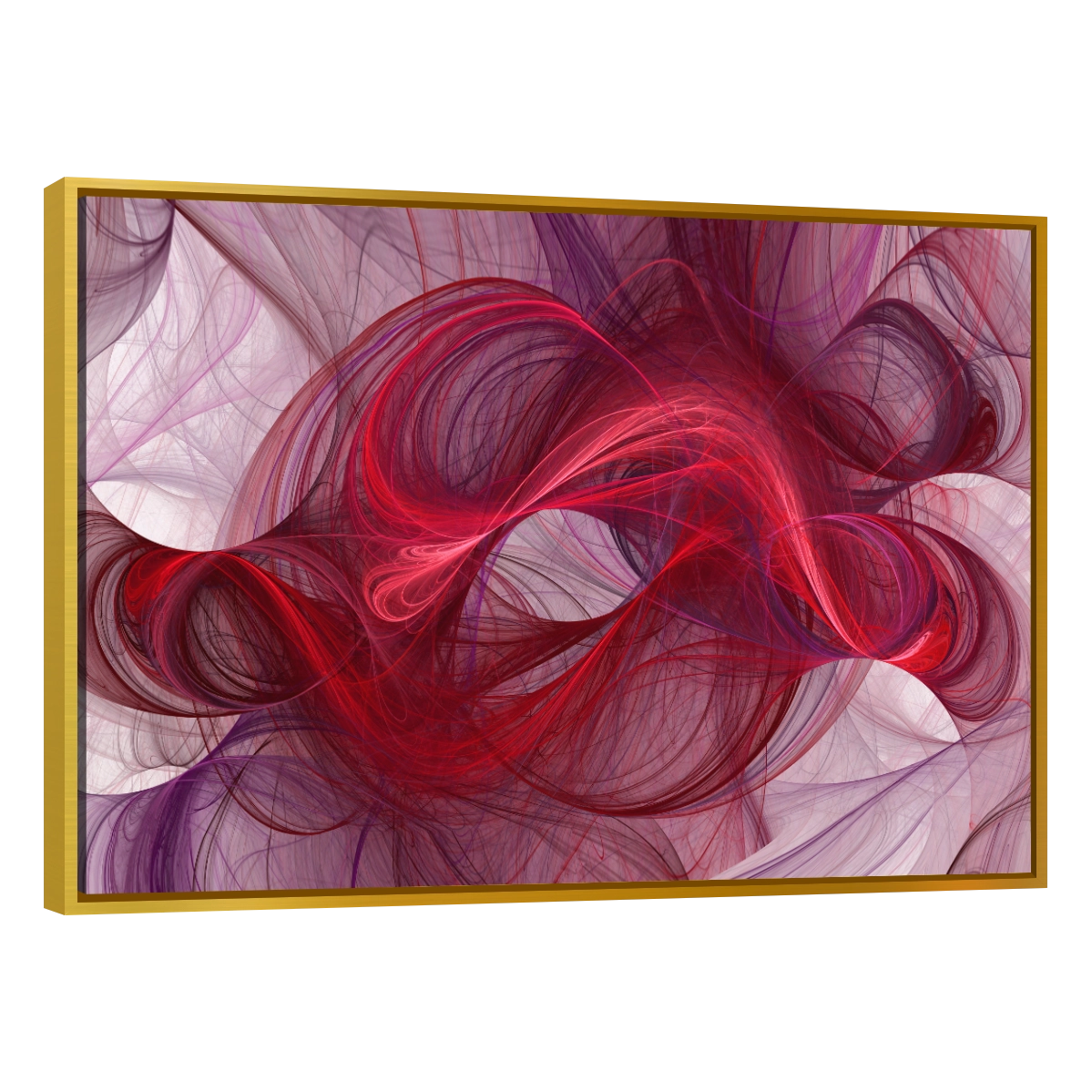 Olas Rojas Minimalistas