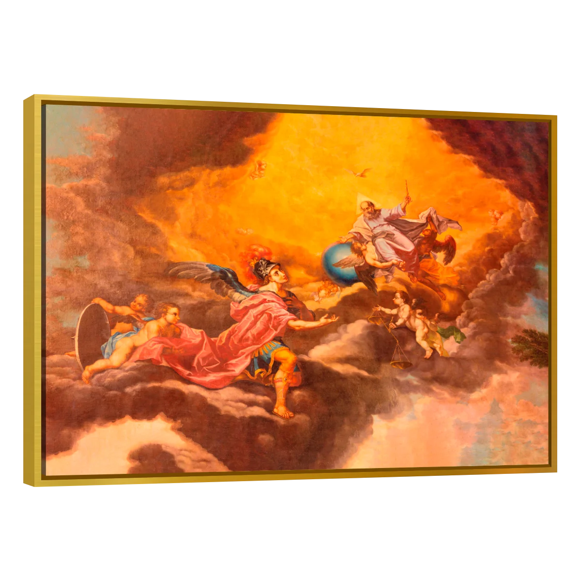Dios Y San Miguel Arcangel Por Juan Muntaner