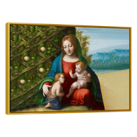 Virgen Y Niño Con EL Joven Juan Bautista