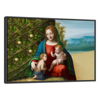 Virgen Y Niño Con EL Joven Juan Bautista