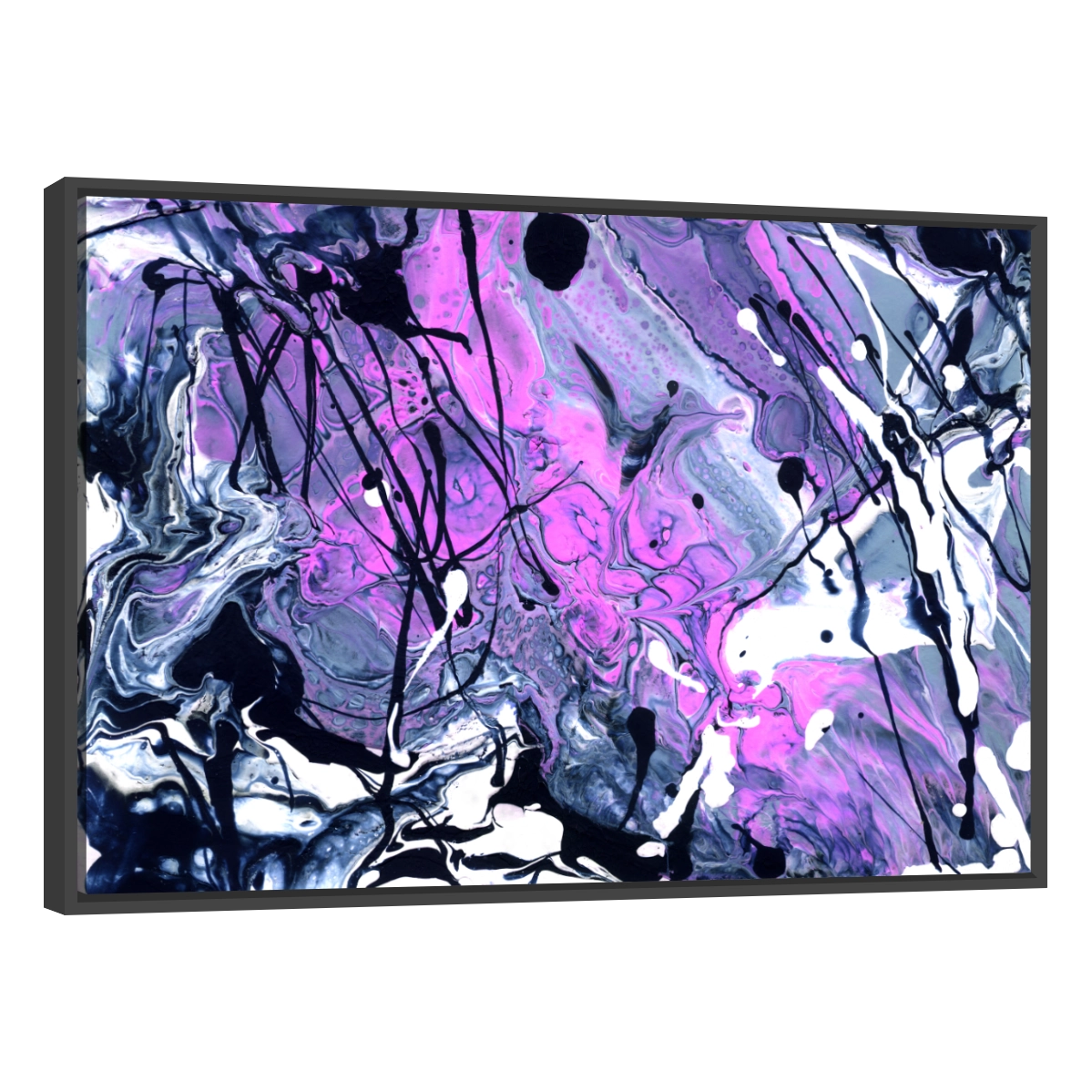 Salpicaduras en Morado