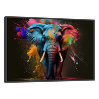 Elefante Feliz Colorido