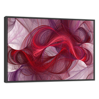 Olas Rojas Minimalistas
