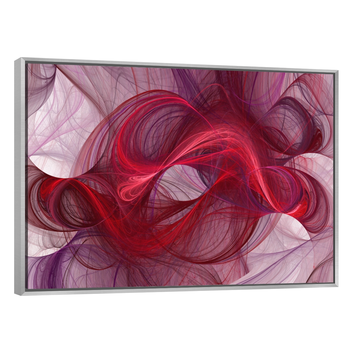 Olas Rojas Minimalistas