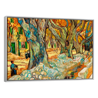 Grandes Arboles De Sombra Por Vincent Van Gogh