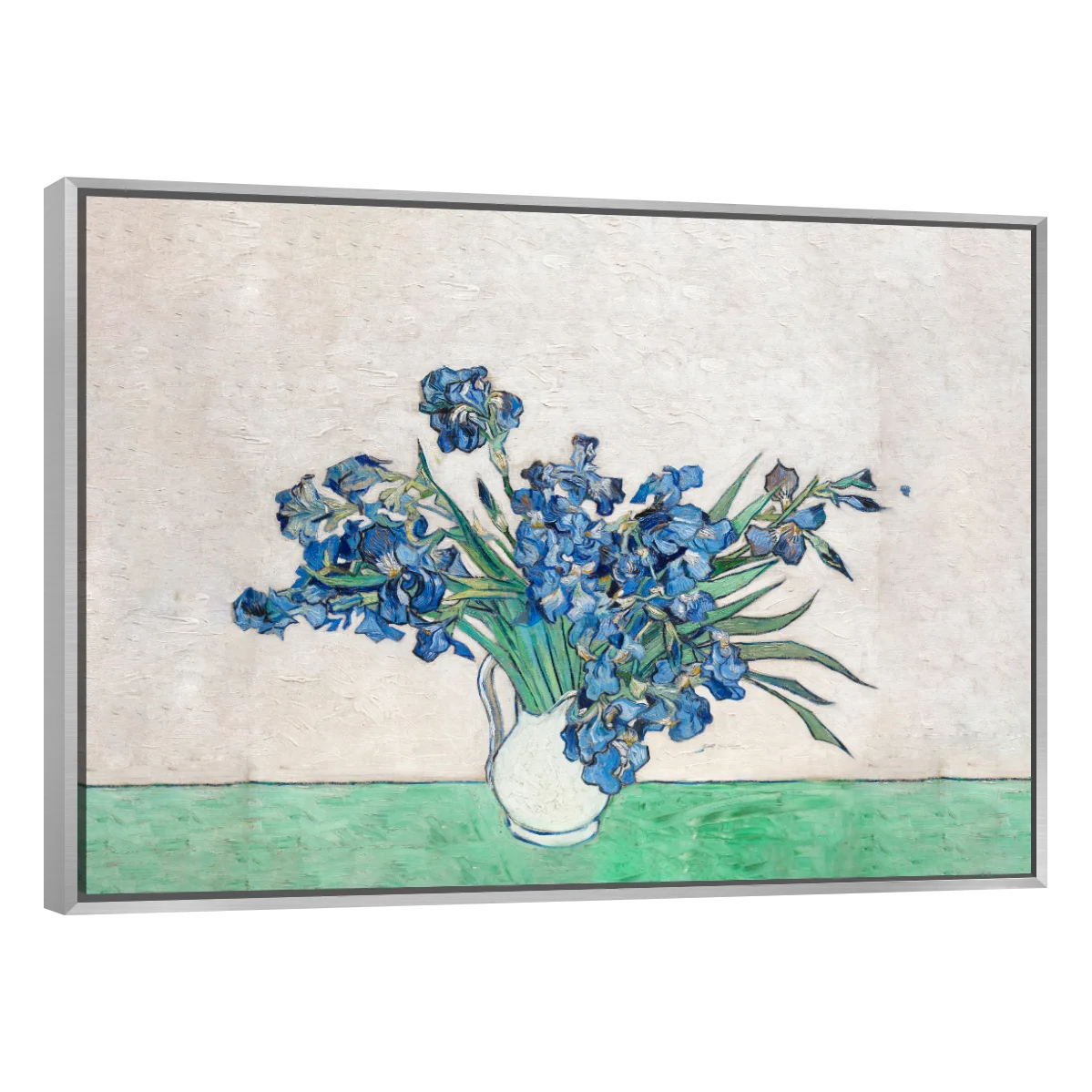 Lirios Azules En Un Jarron Vincent Van Gogh