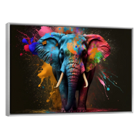 Elefante Feliz Colorido