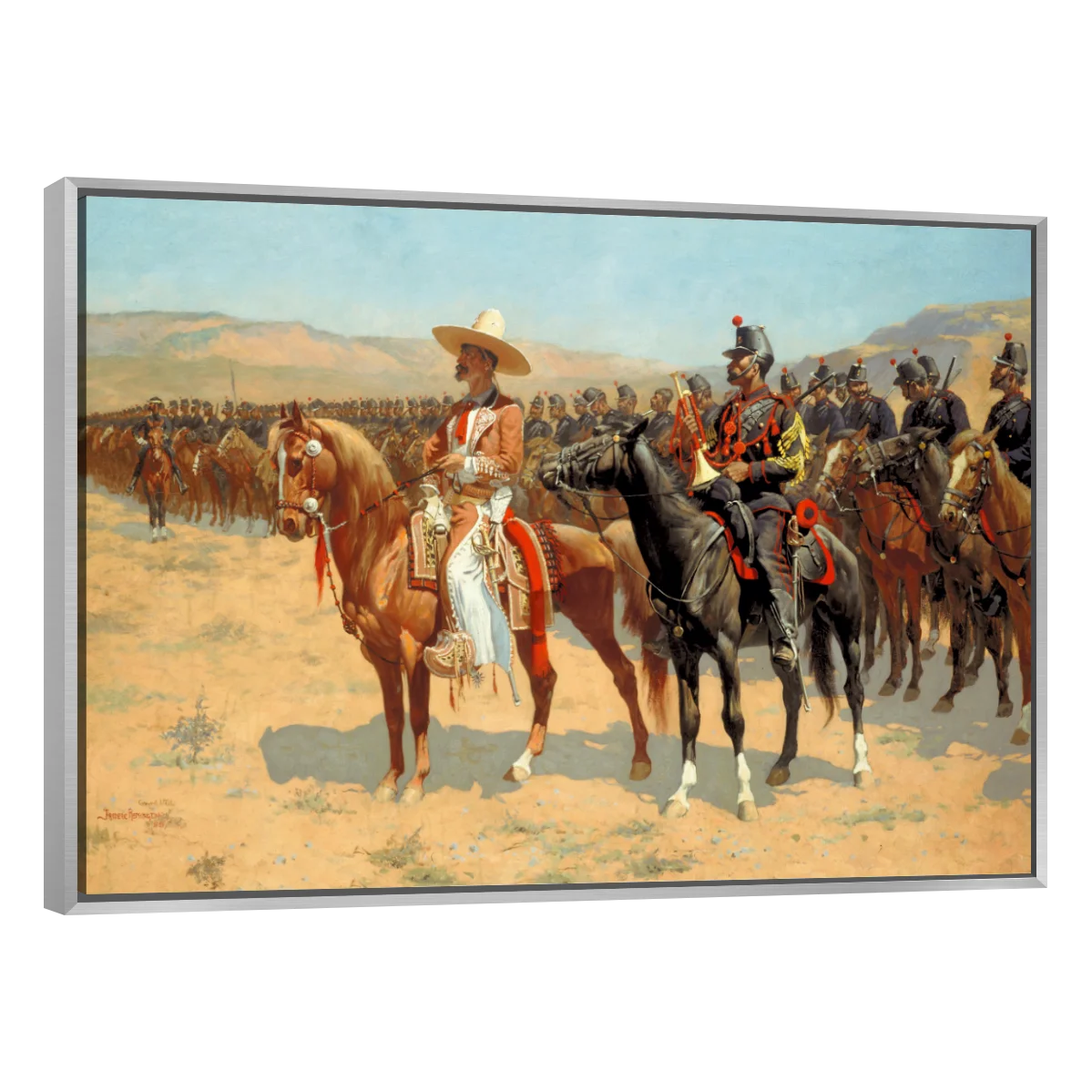 El Mayor Mexicano Por Frederic Remington