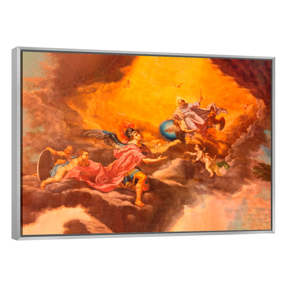 Dios Y San Miguel Arcangel Por Juan Muntaner