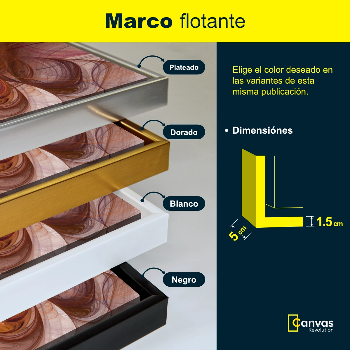 Olas Cobre Minimalistas